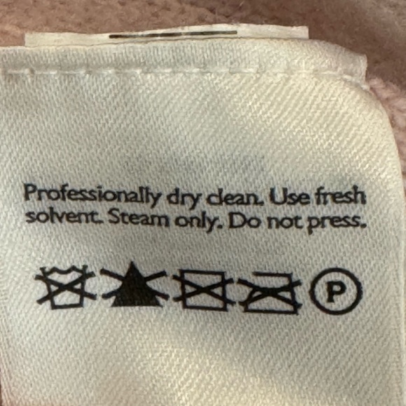 Eddie Bauer 100% Cashmere Long Sleeve Crew Neck Sweater Blush Pink Medium - Picture 7 of 9